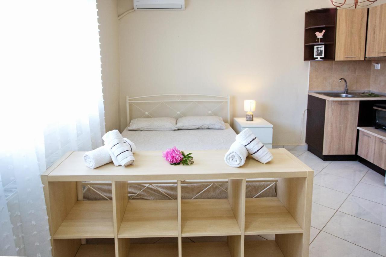 Ammos Studios & Apartments Néa Péramos Zewnętrze zdjęcie